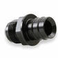 Earls LS0039ERL - GM LS PCV Fitting -10 AN Male - Black Anodized Finish - Fits Many GM OE Valve Covers w/ 3/4 ID on Grommet