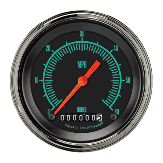 G-Stock 3 3/8" Low Speed Speedometer LSGS