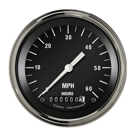 Hot Rod 3 3/8" Low Speed Speedometer LSHR