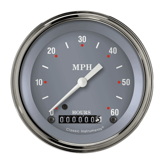 SG Series 3 3/8" Low Speed Speedometer LSSG