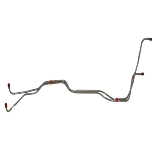 1963-64 Ford Falcon Transmission Cooler Lines 8cyl. 2 Piece Stainless -LTC6401SS - Transmission Lines Car Part People