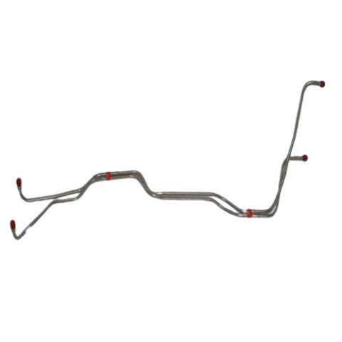 1963-64 Ford Falcon Transmission Cooler Lines 8cyl. 2 Piece Stainless -LTC6401SS