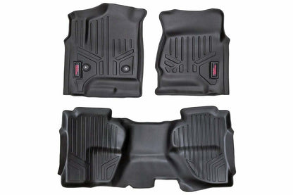 Fits Chevy/GMC 1500/2500HD/3500HD 2WD/4WD Floor Mats; FR & RR; Ext Cab; M-21412