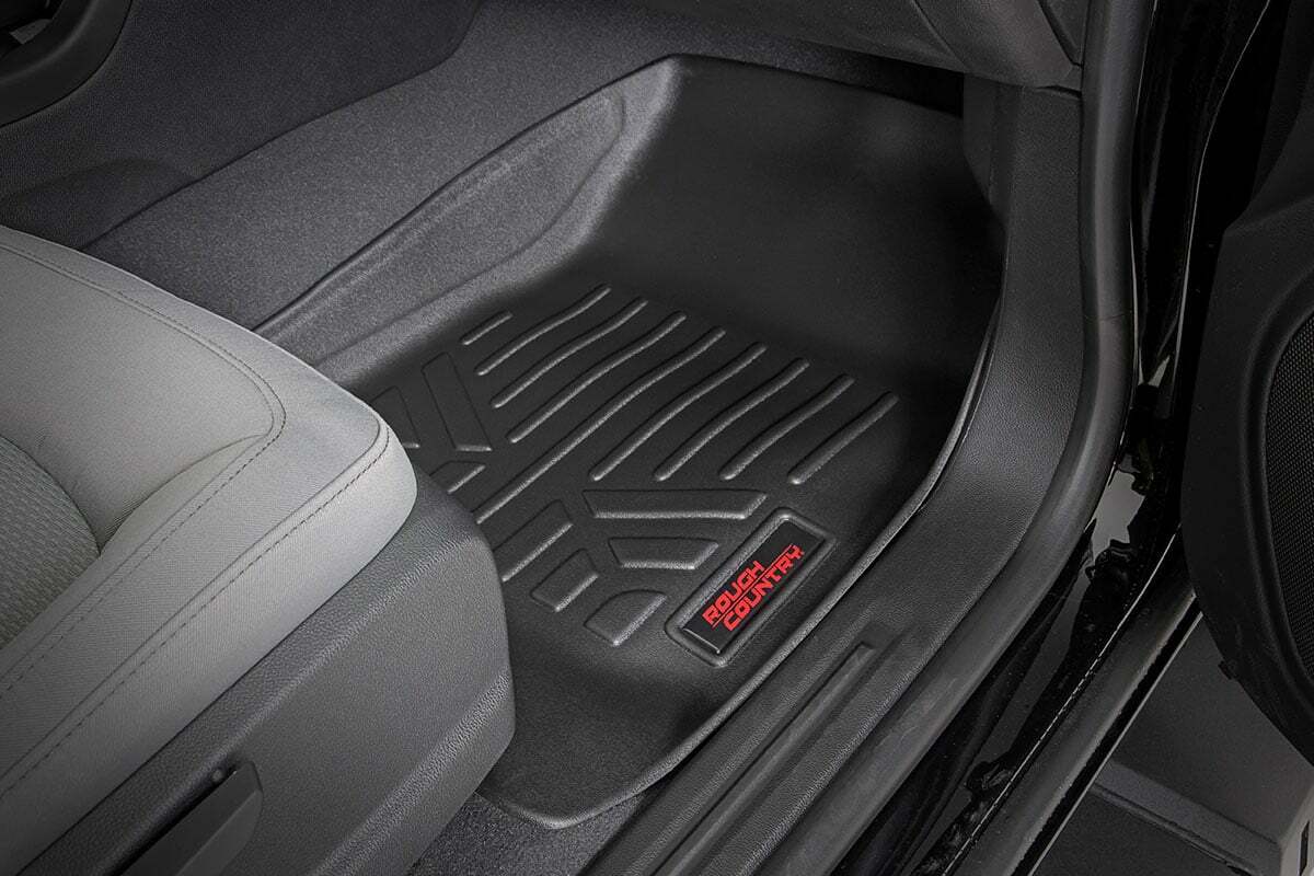 Fits Chevy/GMC Canyon/Colorado 2&4WD (2015-2022) Floor Mats FR & RR Crew M-21513