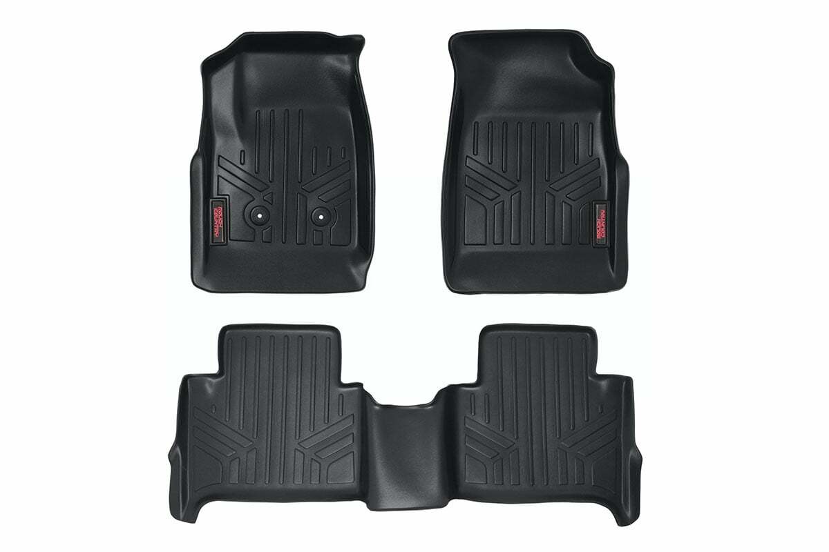 Fits Chevy/GMC Canyon/Colorado 2&4WD (2015-2022) Floor Mats FR & RR Crew M-21513