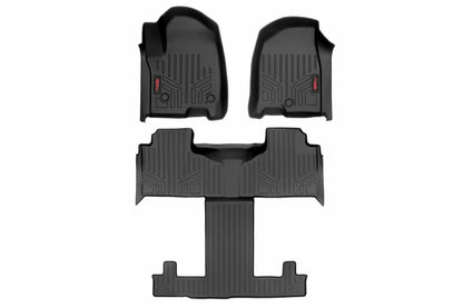 Fits Chevy/GMC Tahoe/Yukon 2&4WD (21-24) Floor Mats FR & RR FR/RR Bucket M-21712
