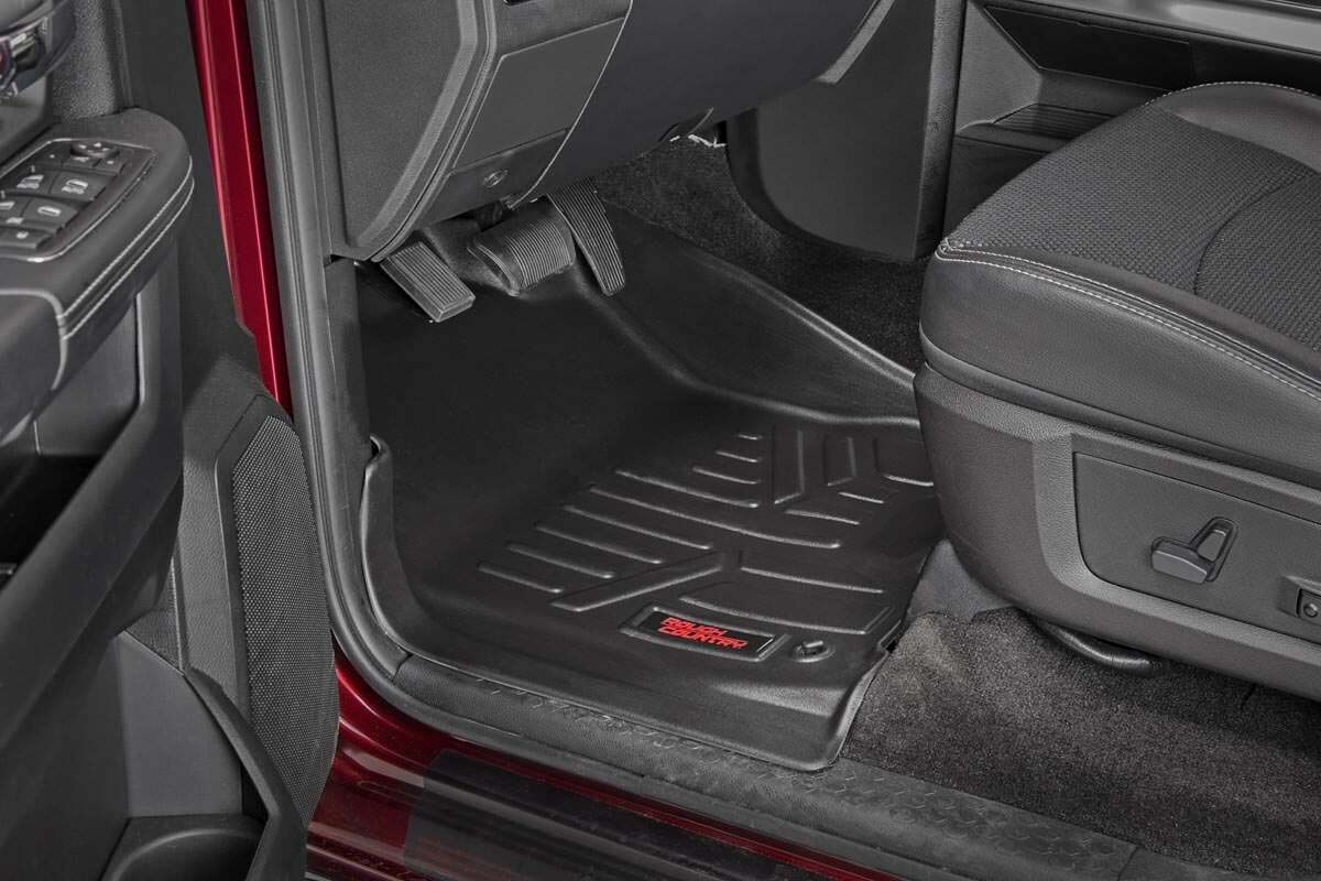 Fits Ram 1500/2500/3500(12-2018 &Classic) Floor Mats Front Crew/Mega Cab M-3141