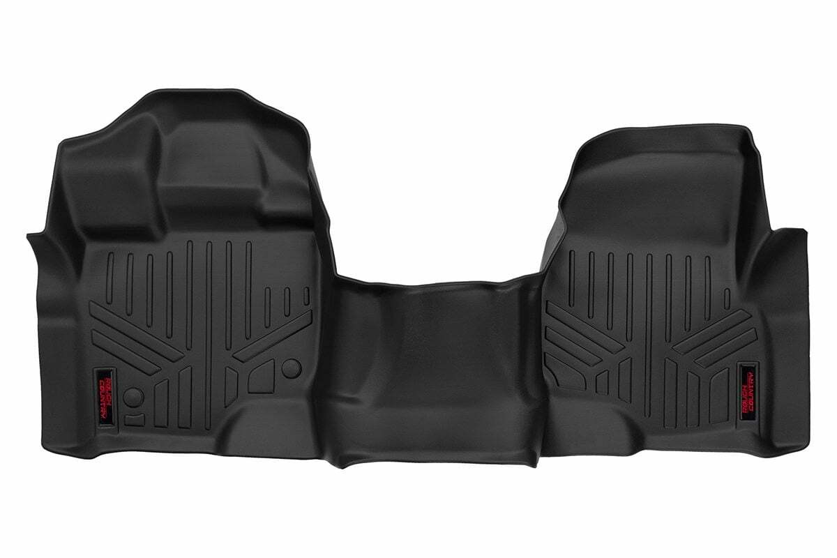 Fits Ford F-150(15-24)/F-150 Lightning(22-24) Floor Mats Front Over Hump M-5115