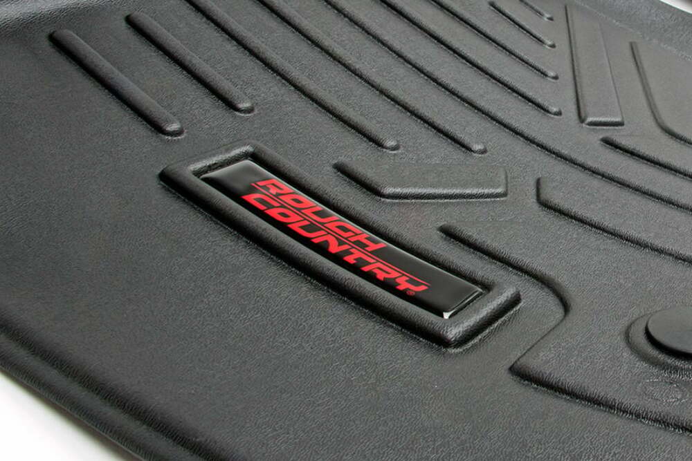 Fits Ford F-150(15-24)/Raptor(17-24) Floor Mats FR & RR Over Hump M-51153