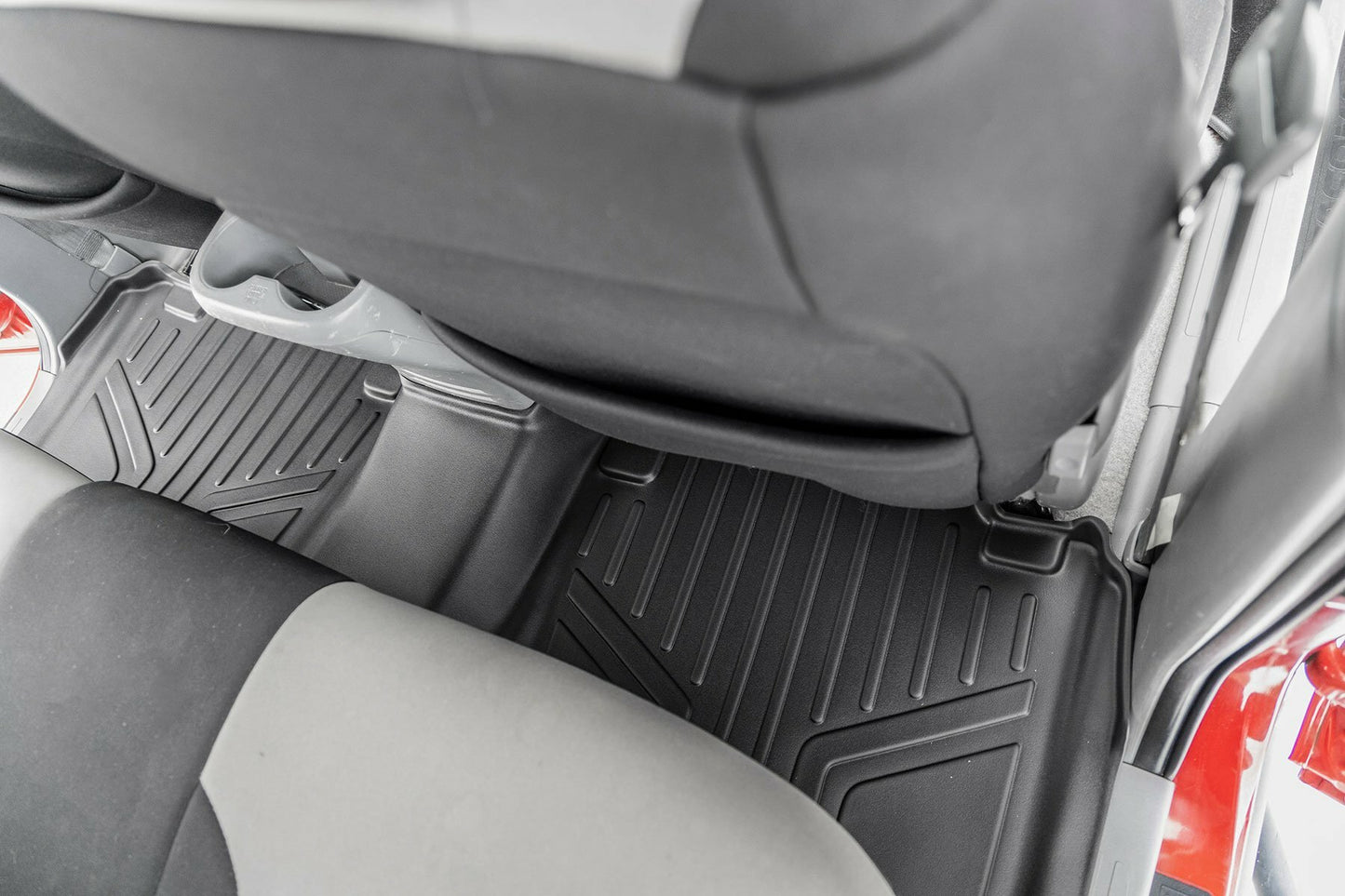 Fits Toyota Tacoma 2WD/4WD (2005-2011) Floor Mats; Front and Rear; M-75113