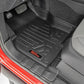 Fits Nissan Frontier 2WD/4WD (2008-2021) Floor Mats; FR & RR; Crew Cab; M-80513