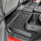 Fits Nissan Frontier 2WD/4WD (2008-2021) Floor Mats; FR & RR; Crew Cab; M-80513
