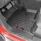 Fits Nissan Frontier 2WD/4WD (2022-2024) Floor Mats; FR & RR; Crew Cab; M-80515