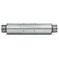4" inlet/outlet; Quiet tone muffler; 24" body; 6" dia.; 30" overall; AL-M1004A