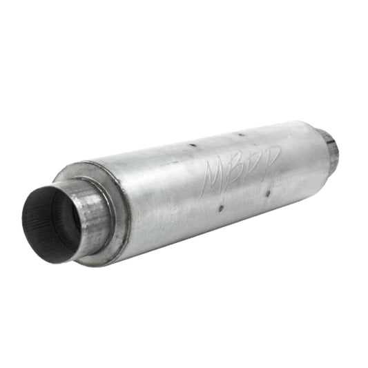 4" inlet/outlet; Quiet tone muffler; 24" body; 6" dia.; 30" overall; AL-M1004A - Performance Mufflers Car Part People
