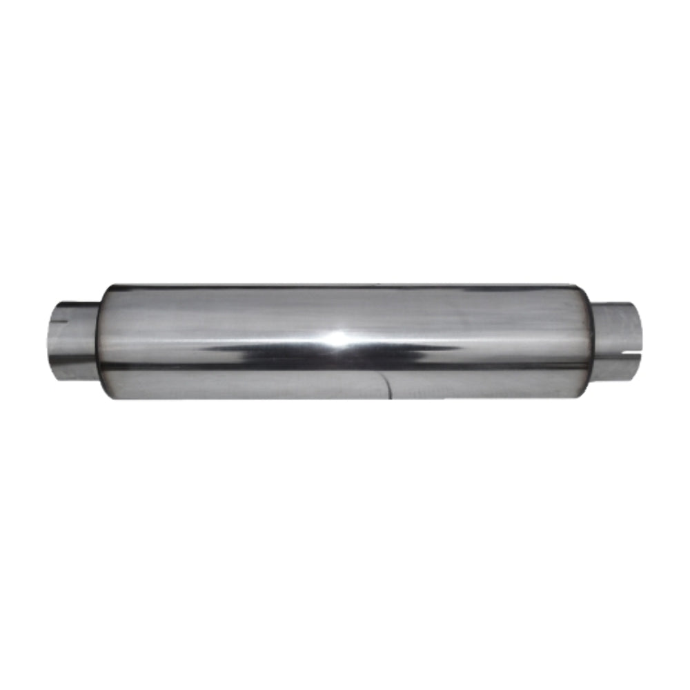 Muffler 4in. Inlet/Outlet 24in. Body 30in. Overall; T304 - M1031 - Performance Mufflers Car Part People