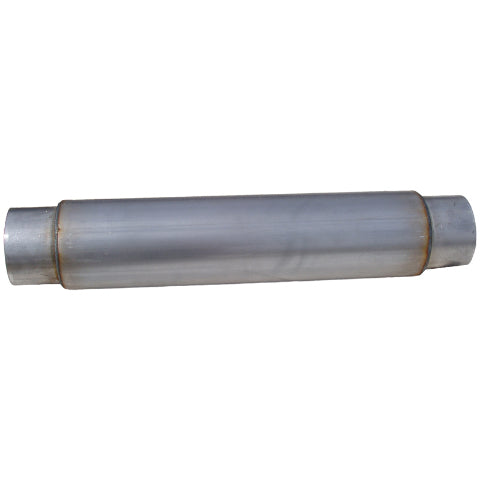 Muffler 5in. Inlet/Outlet 24in. Body 31in. Overall; AL - M2050