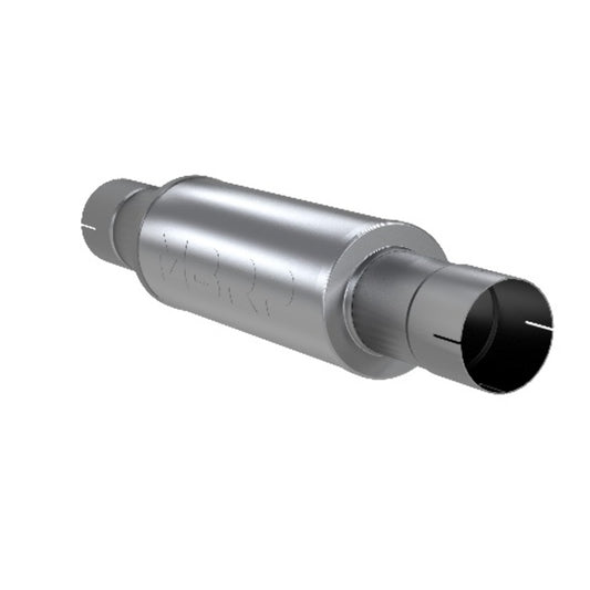 Muffler 4in. Inlet/Outlet 24in. Body 30in. Overall; AL - M20681 - Performance Mufflers Car Part People