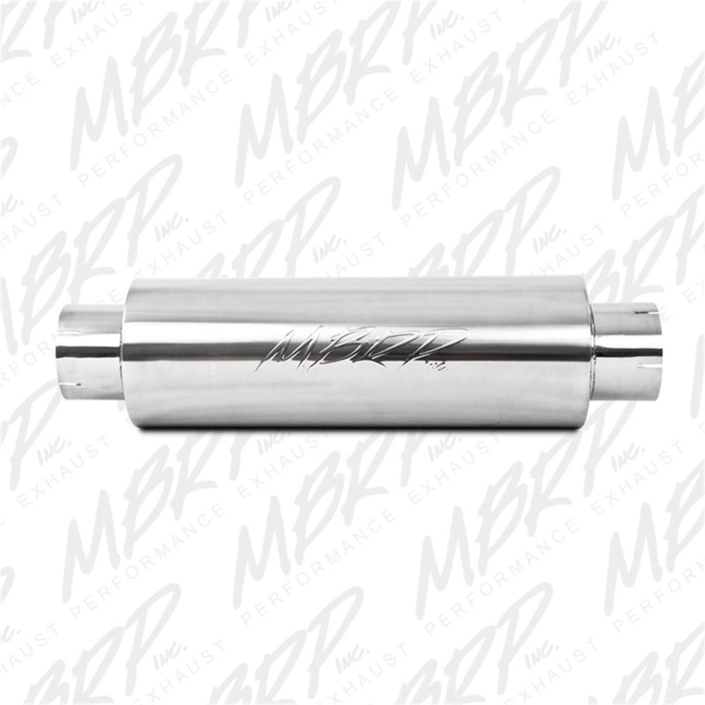 Quiet Tone Muffler; 5in. In/Out; 8in. Dia. Body; 31in. Overall; T409 - M2220S - Performance Mufflers Car Part People