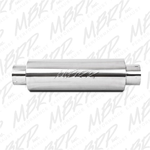 Quiet Tone Muffler; 5in. In/Out; 8in. Dia. Body; 31in. Overall; T409 - M2220S