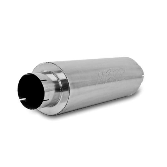 Quiet Tone Muffler; 5in. In/Out; 8in. Dia. Body; 31in. Overall; T409 - M2220S - Performance Mufflers Car Part People