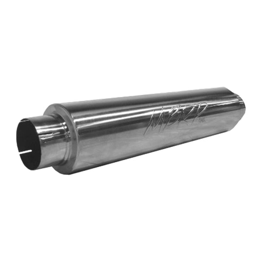 Muffler 4in. Inlet/Outlet 24in. Body 30in. Overall; T409 - M91031 - Performance Mufflers Car Part People
