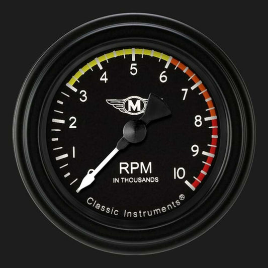 Moal Bomber 2 1/8" Tachometer MA183BLF