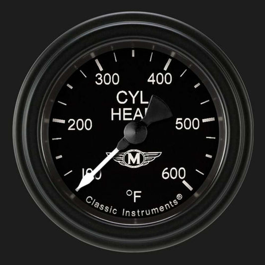 Moal Bomber 2 1/8" Cylinder Head Temp. Gauge MA197BLF