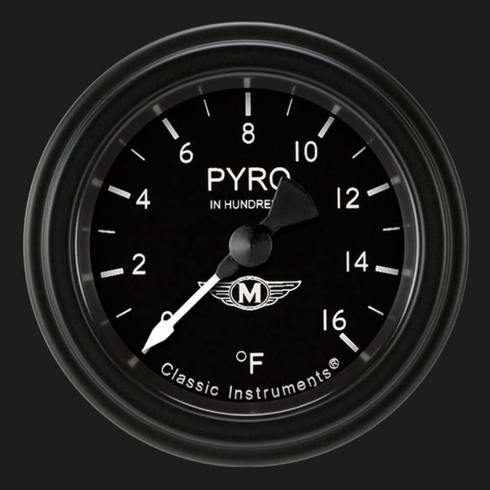 Moal Bomber 2 1/8" Exhaust Gas Temp. Gauge MA198BLF