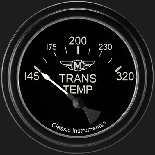 Moal Bomber 2 5/8" Transmission Temperature Gauge MA227BLF