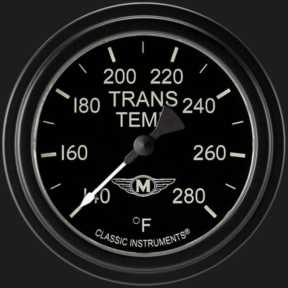 Moal Bomber 2 5/8" Transmission Temperature Gauge MA327BLF