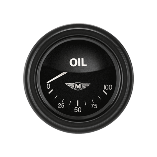 Moal Bomber 2 1/8" Oil Pressure MA81BLF