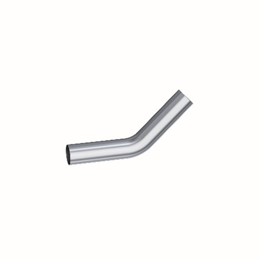 4in.-45deg. Bend; 12in. legs; AL - MB2016 - Tailpipe Car Part People