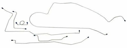 Fits 1966 Ford Mustang Complete Brake Line Set MBLK07