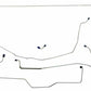 1967 Ford Mustang Complete Brake Line Kit V8 Power Disc MBLK18