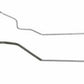1971 Ford Mustang Complete Brake Line Set Front Power Disc V8 Steel MBLK54