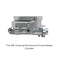 Fits GM Universal Aluminum Chrome Master Cylinder MC1321ACHFT
