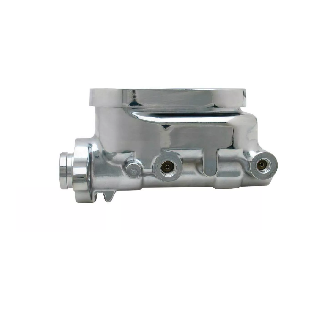 Fits GM Universal Aluminum Chrome Master Cylinder MC1321ACHFT - Master Cylinders and Parts Car Part People