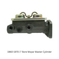 Fits 1960-1970 1" Bore Mopar Master Cylinder MC1323