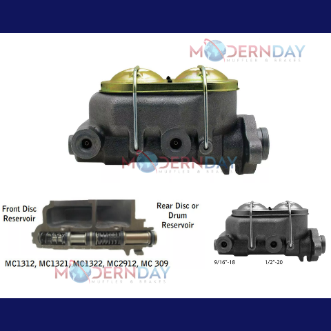 Fits GM Universal Style Cast Iron Master Cylinder MC1921H