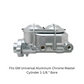 Fits GM Universal Aluminum Chrome Master Cylinder 1-1/8 " Bore MC2912ACH - Master Cylinders and Parts Car Part People
