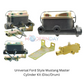 Universal Ford Style Mustang Master Cylinder Kit (Disc/Drum) MCK7161 - Master Cylinders and Parts Car Part People