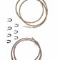 2004-10 Chevrolet Silverado Fuel line Quick Fix Braided Lines Ext Cab MDFF0002SS
