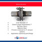 Exhaust Flange Repair Spherical Joint 2" Inside Diameter Steel MDSJ200