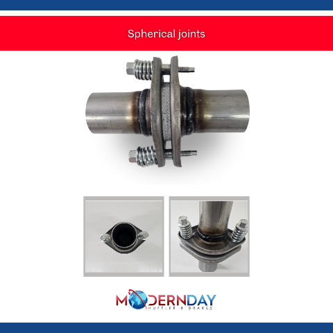 2.25" Inner Diameter Steel Exhaust Flange Repair Spherical Joint  MDSJ225