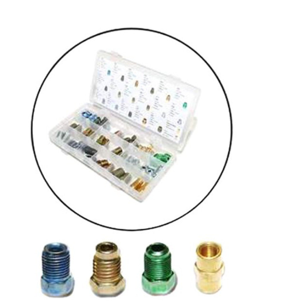 Metric Brake Line Fitting Kit 60 Pieces