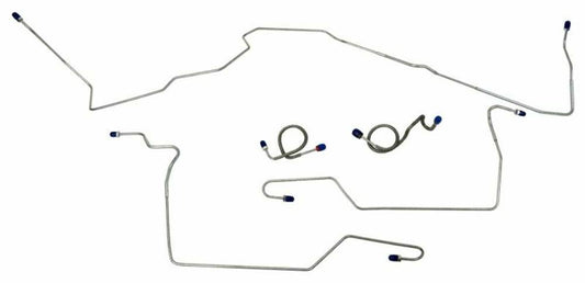 Fits 1973 Ford Mustang Front Brake Line Set MFB023