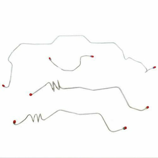 1978-80 Chevrolet Monte Carlo Front Brake Line Kit with Power Brakes - MKT7801OM - Front Lines Car Part People