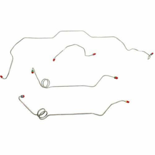 Fine Lines MKT8101OM - 1981-88 Chevrolet Monte Carlo Front Brake Line Kit with Power Brakes - Front Lines Car Part People