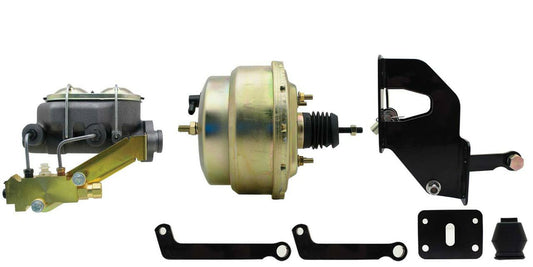 Fits 1962-1974 MOPAR A, B, & E Body 8" Dual Zinc Power Brake Unit MP-202 - Brake Kits Car Part People